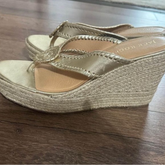 Jack Rogers wedge sandals size 9 - Picture 2 of 3